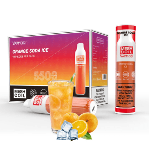 پاد یک بار مصرف وپ ماد VAPMOD Disposable Pod Orange Soda Ice 5500 Puff
